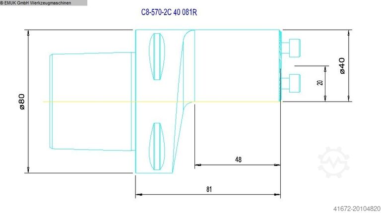 Werkzeugaufnahme SANDVIK COROMANT Adapter CoroTurn® SL
