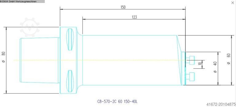 Werkzeugaufnahme SANDVIK COROMANT Adapter CoroTurn® SL