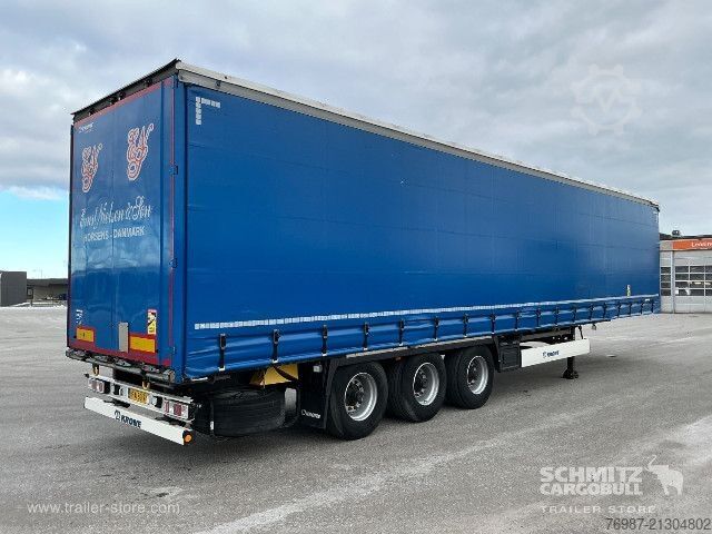 Open semitrailer with tarp Krone Curtainsider Standard