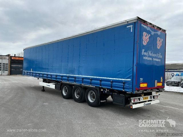Open semitrailer with tarp Krone Curtainsider Standard