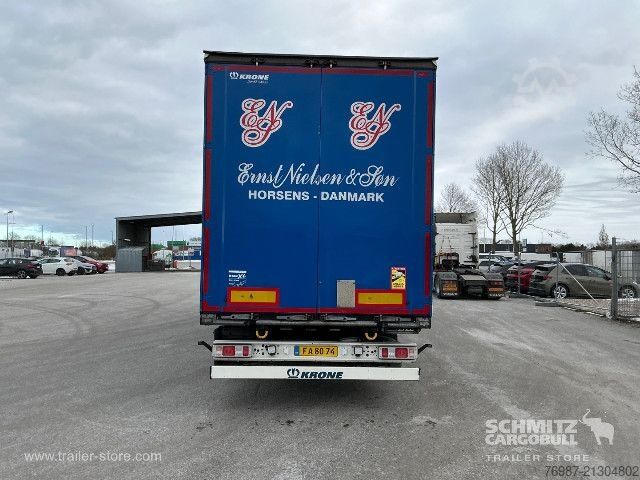 Open semitrailer with tarp Krone Curtainsider Standard