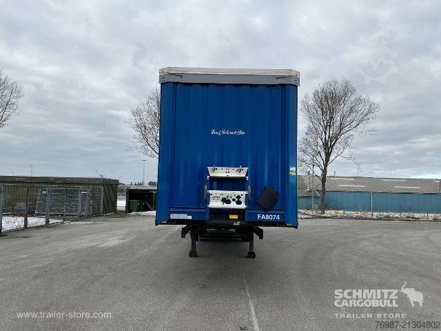Open semitrailer with tarp Krone Curtainsider Standard