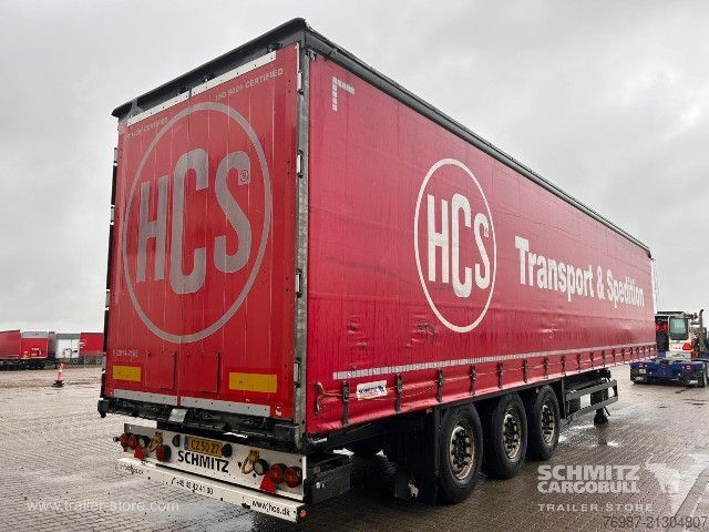 Open semitrailer with tarp Schmitz Cargobull Curtainsider Standard