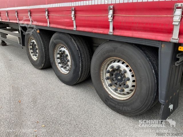 Open semitrailer with tarp Schmitz Cargobull Curtainsider Standard