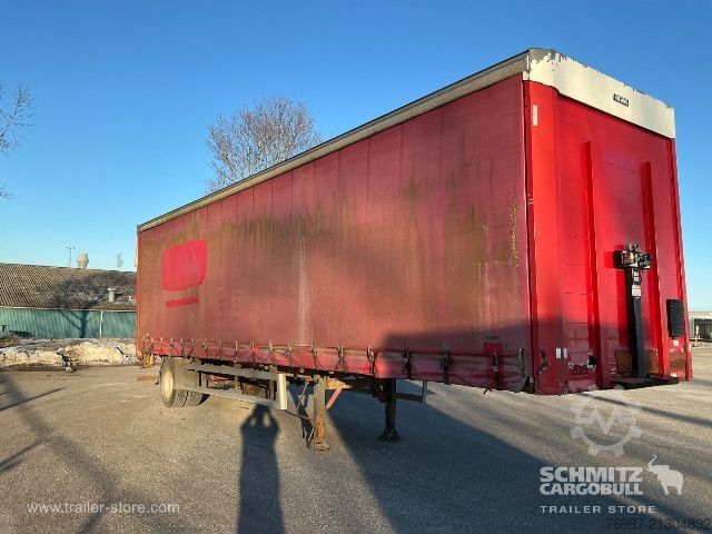 Open semitrailer with tarp Kel-Berg Curtainsider Standard Ladebordwand