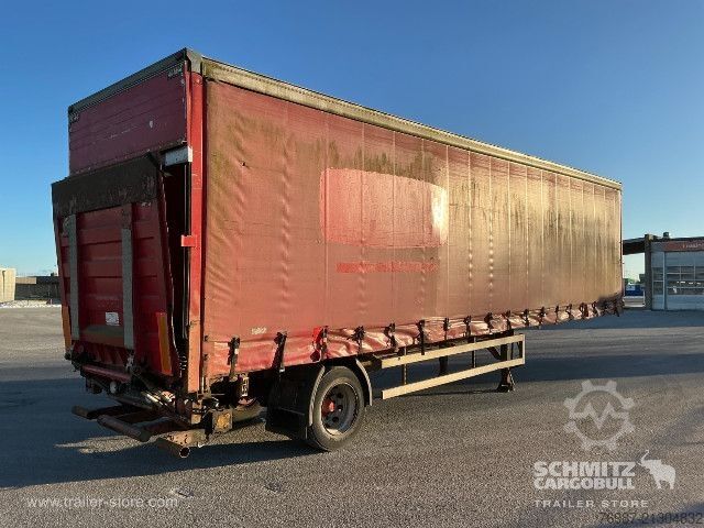 Open semitrailer with tarp Kel-Berg Curtainsider Standard Ladebordwand