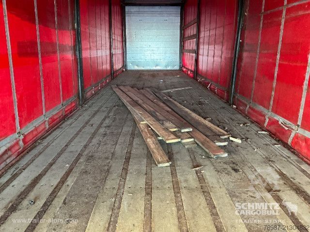 Open semitrailer with tarp Kel-Berg Curtainsider Standard Ladebordwand