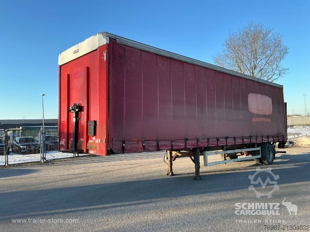 Open semitrailer with tarp Kel-Berg Curtainsider Standard Ladebordwand