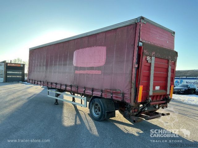 Open semitrailer with tarp Kel-Berg Curtainsider Standard Ladebordwand