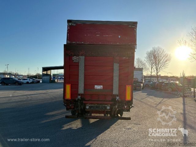 Open semitrailer with tarp Kel-Berg Curtainsider Standard Ladebordwand