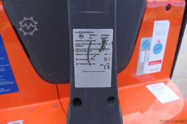 Manual stacker bt SWE 080L Batterie 12/2021