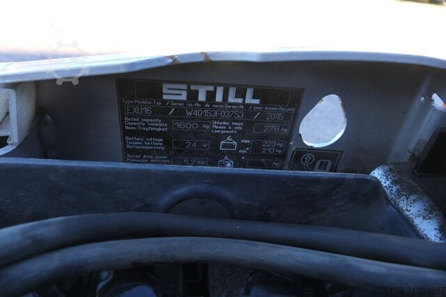 Niederhubwagen still EXU 16 Batterie 31/2020