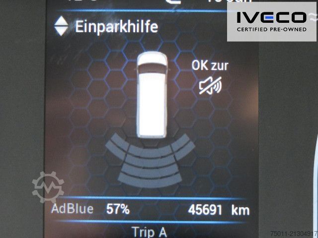 Kastenwagen hoch IVECO Daily 35S16V Klima, Schalter, PDC, lang+hoch