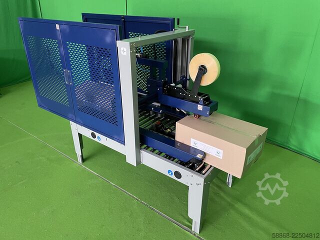 Carton sealer for opened cartons Kartonverschließmaschine min. B115/H110 MH-FJ-3A mit Deckelverschließmechanismus