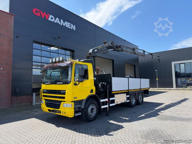 Crane truck DAF CF 75.310 6x2 Palfinger PK 16502 Euro 5