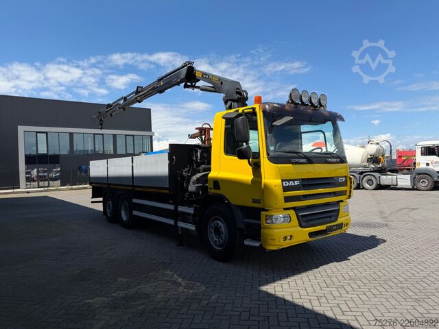 Crane truck DAF CF 75.310 6x2 Palfinger PK 16502 Euro 5