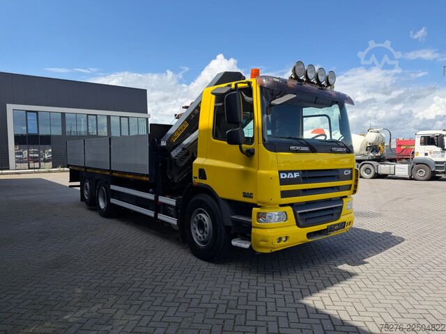 Crane truck DAF CF 75.310 6x2 Palfinger PK 16502 Euro 5