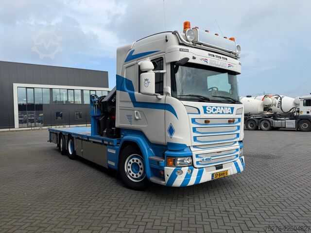 Crane truck Scania R450 6x2 HMF 5020-K7+2 ,Winch Euro 6