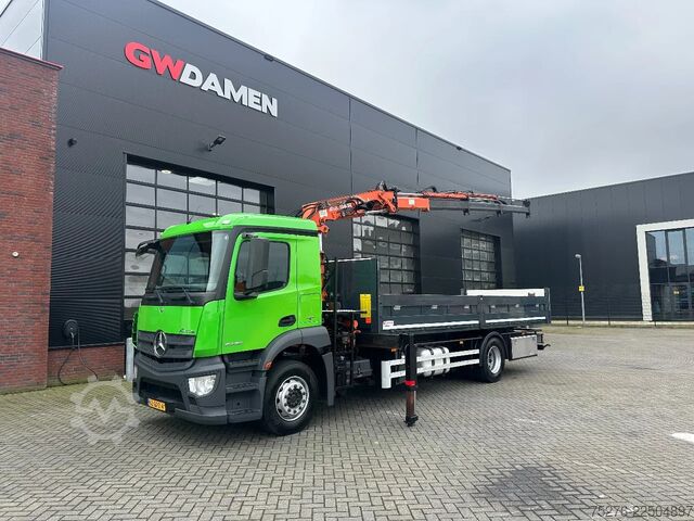 Crane truck Mercedes-Benz Antos 2030 4x2 Atlas 120.2E-A 3 L Euro 6