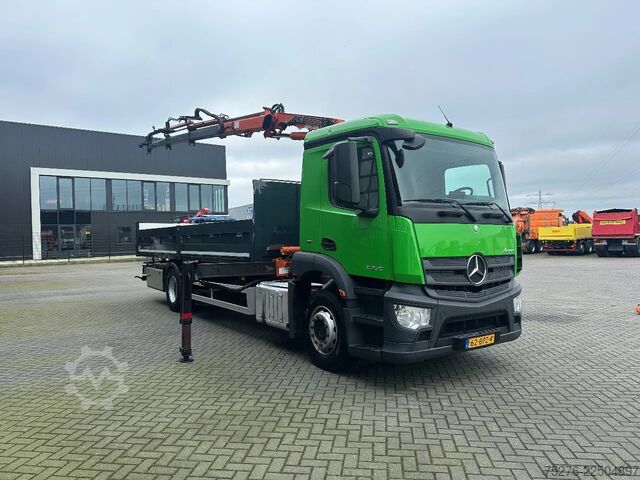 Crane truck Mercedes-Benz Antos 2030 4x2 Atlas 120.2E-A 3 L Euro 6