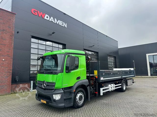 Crane truck Mercedes-Benz Antos 2030 4x2 Atlas 120.2E-A 3 L Euro 6