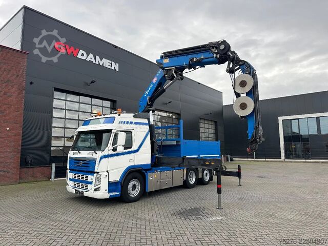 Standard-SZM Volvo FM 420 6x2 Tractor unit / SZM HMF 4720 + Flyjib...