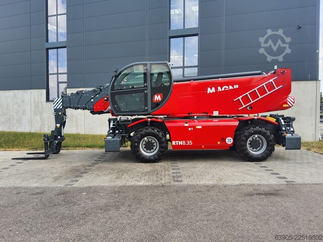 Rotating forklift Magni RTH 8.35
