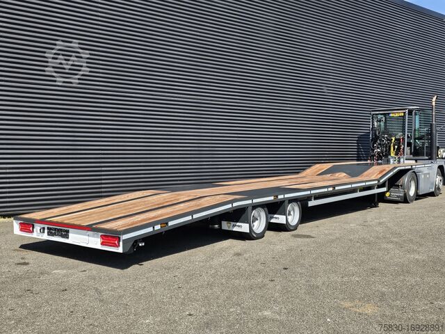 Low loader Jumbo OPRIJ / DIEPLADER  / AUTO / CARAVAN TRANSPORT /...