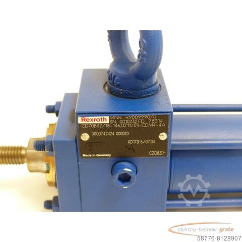 Component Rexroth CD70B32 / 18-146.0Z11 / 01HCDM4-4A MNR: R900999070 - ! -