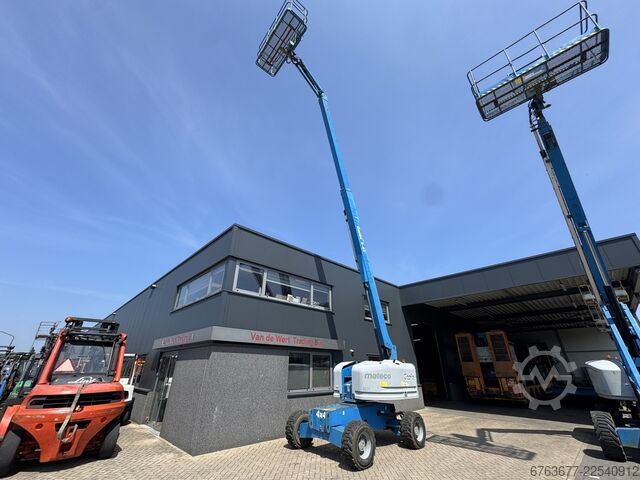GENIE S-45 Teleskoparbeitsbühne / Gelenkteleskopbühne 4x4, DEUTZ DIESEL, 4925 Betriebsstunden, 15,7  GENIE GENIE S-45 Telescoop hoogwerker / boomlift  4x4 DEUTZ DIESEL 4925uur 15,7M Werkhoogte 2014