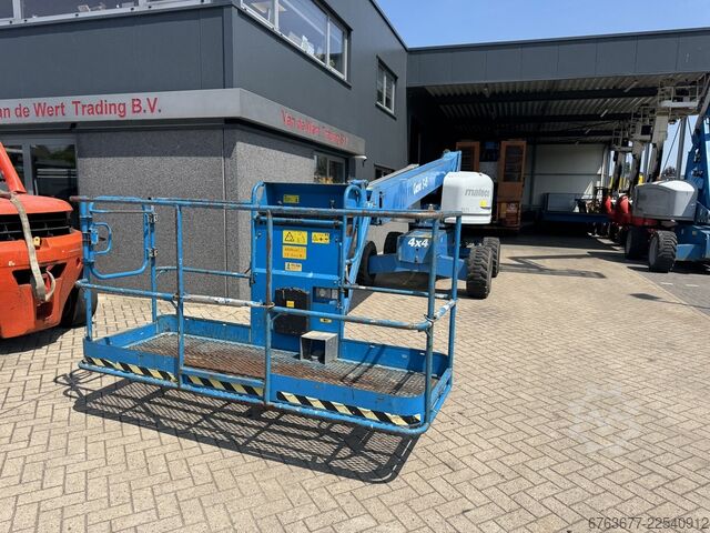 GENIE S-45 Teleskoparbeitsbühne / Gelenkteleskopbühne 4x4, DEUTZ DIESEL, 4925 Betriebsstunden, 15,7  GENIE GENIE S-45 Telescoop hoogwerker / boomlift  4x4 DEUTZ DIESEL 4925uur 15,7M Werkhoogte 2014