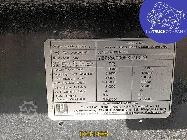 Container transportation Hoet Trailers 