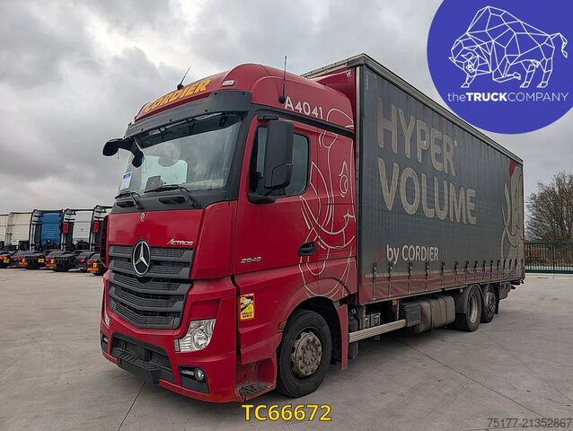 Sliding tarpaulin Mercedes-Benz Actros 2548