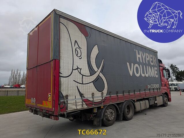 Sliding tarpaulin Mercedes-Benz Actros 2548