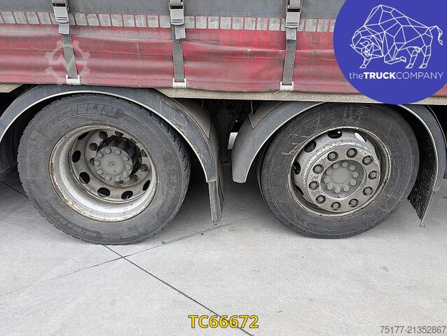 Sliding tarpaulin Mercedes-Benz Actros 2548