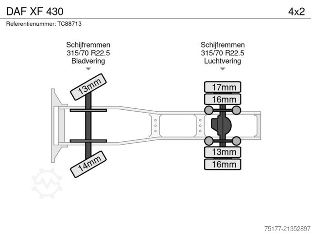 Standard-SZM DAF XF 430