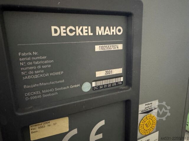 Universal machining center Deckel Maho DMU 50 M