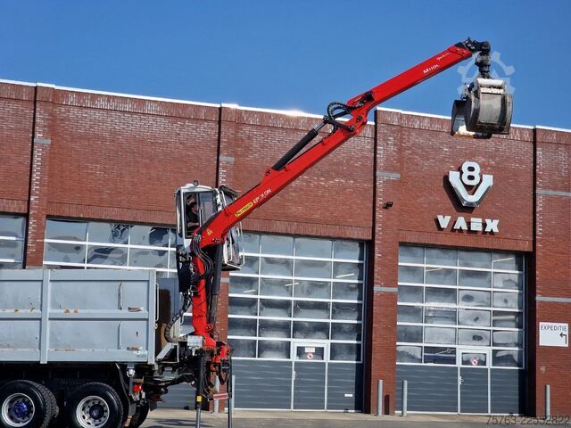 Tipper with crane Scania G500 6x2 - Tipper + Palfinger epsilon M110L - R...