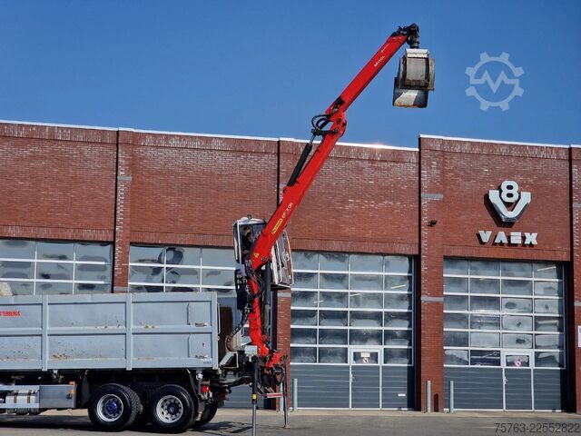 Tipper with crane Scania G500 6x2 - Tipper + Palfinger epsilon M110L - R...