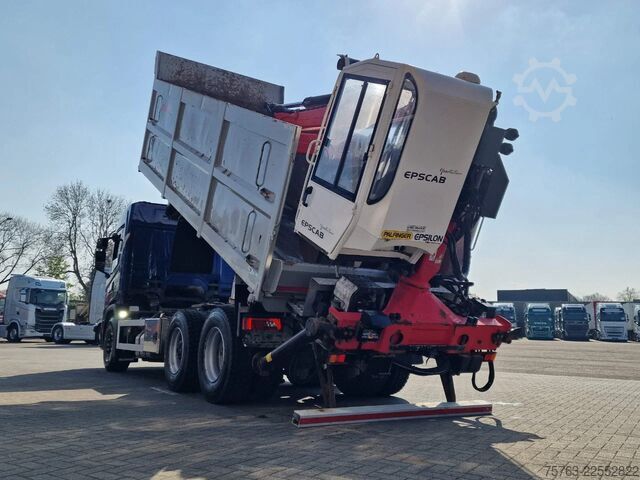 Tipper with crane Scania G500 6x2 - Tipper + Palfinger epsilon M110L - R...