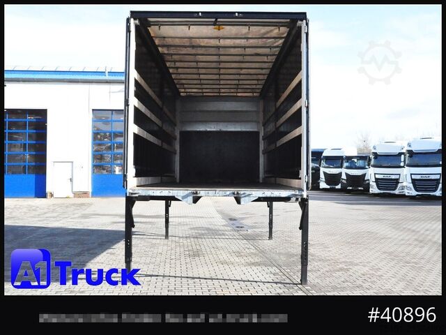 Swap body with flatbed & tarp WECON WPR 745, verzinkt, 2520  innen, Code XL