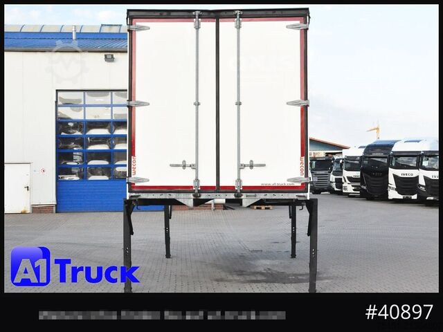 Swap body with flatbed & tarp WECON WPR 745, verzinkt, 2520  innen, Code XL