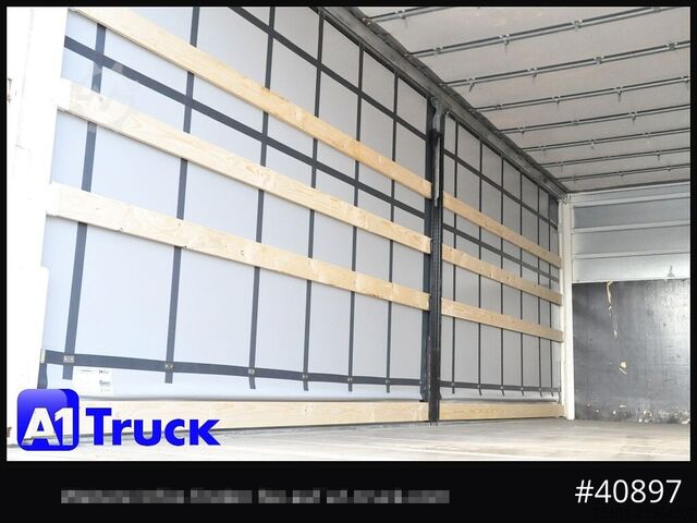 Swap body with flatbed & tarp WECON WPR 745, verzinkt, 2520  innen, Code XL