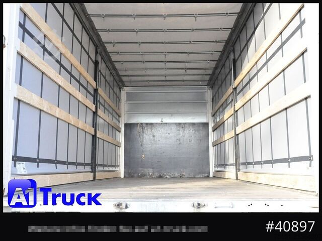 Swap body with flatbed & tarp WECON WPR 745, verzinkt, 2520  innen, Code XL