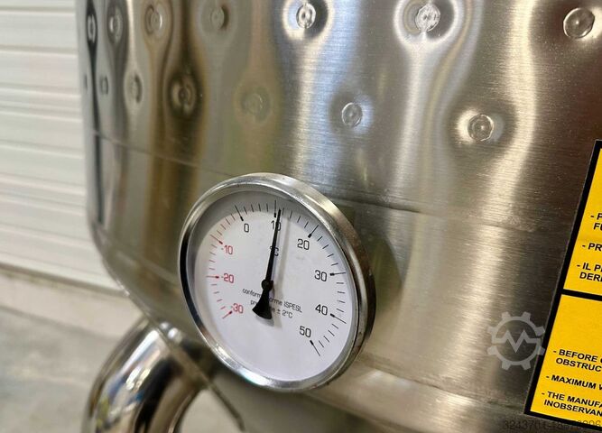 304 SS tank - Fermenter - 12.10 HL  ARSILAC