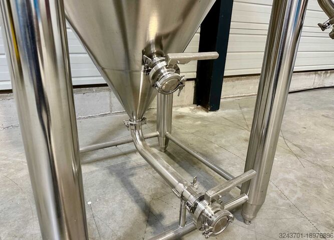 304 SS tank - Fermenter - 12.10 HL  ARSILAC