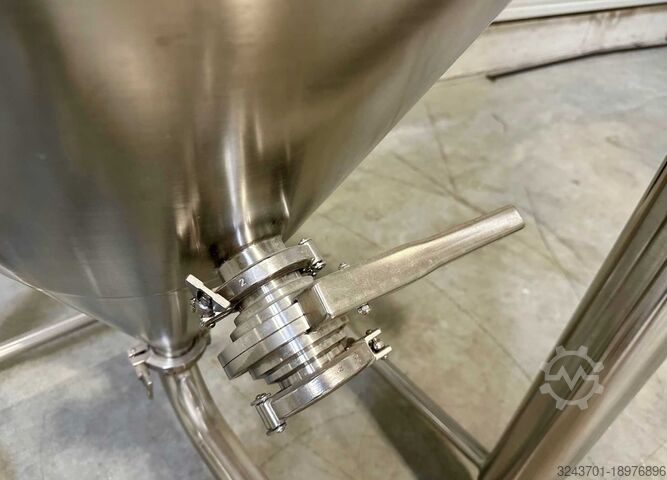 304 SS tank - Fermenter - 12.10 HL  ARSILAC