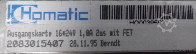 Steuerkarte Homag 2083015407