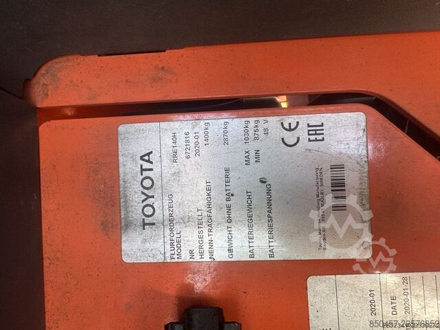 Reach Trucks Toyota Toyota RRE140H (Positioner)