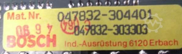Control card Bosch 047832-304401